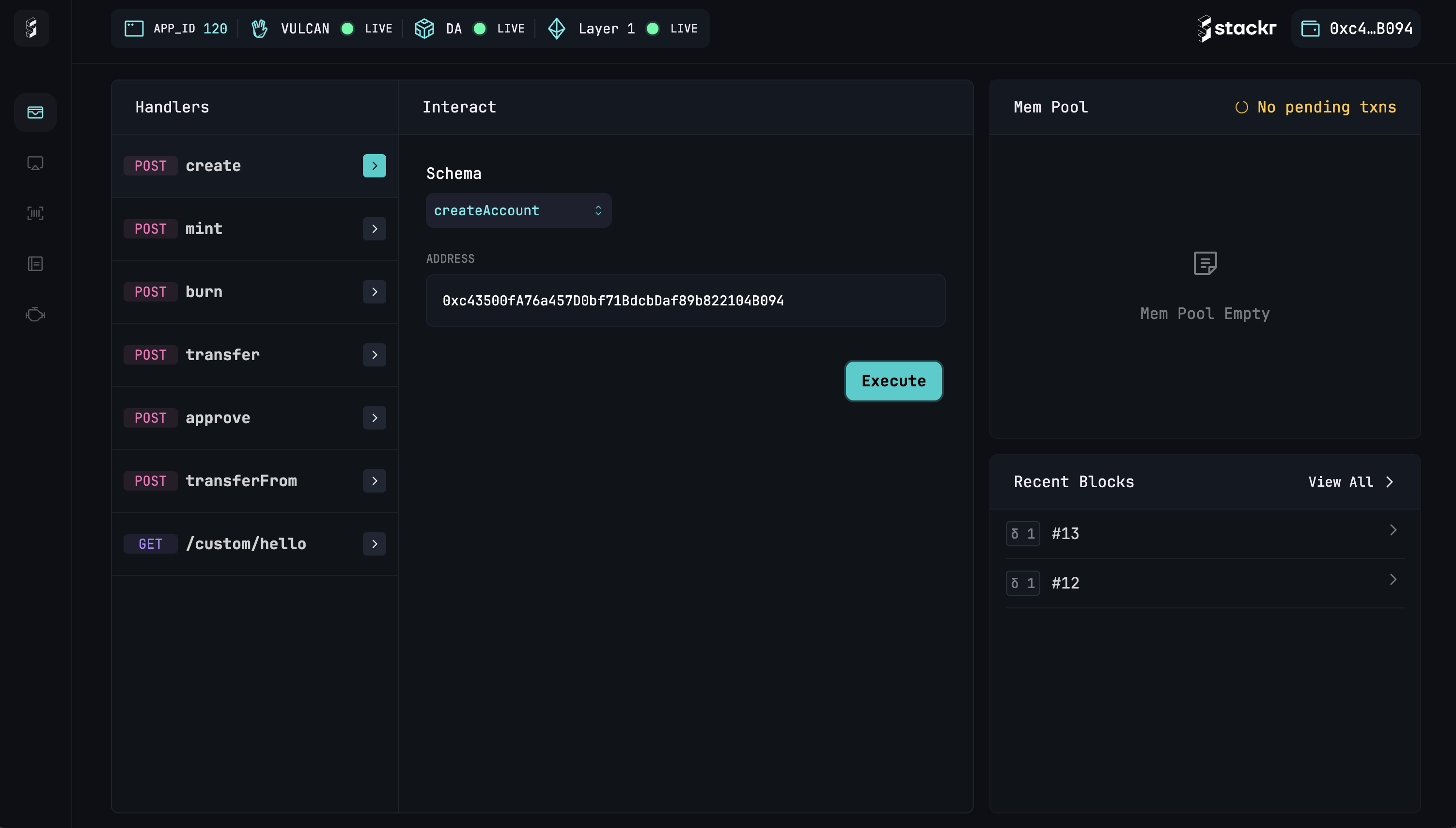 Stackr Playground | Interact